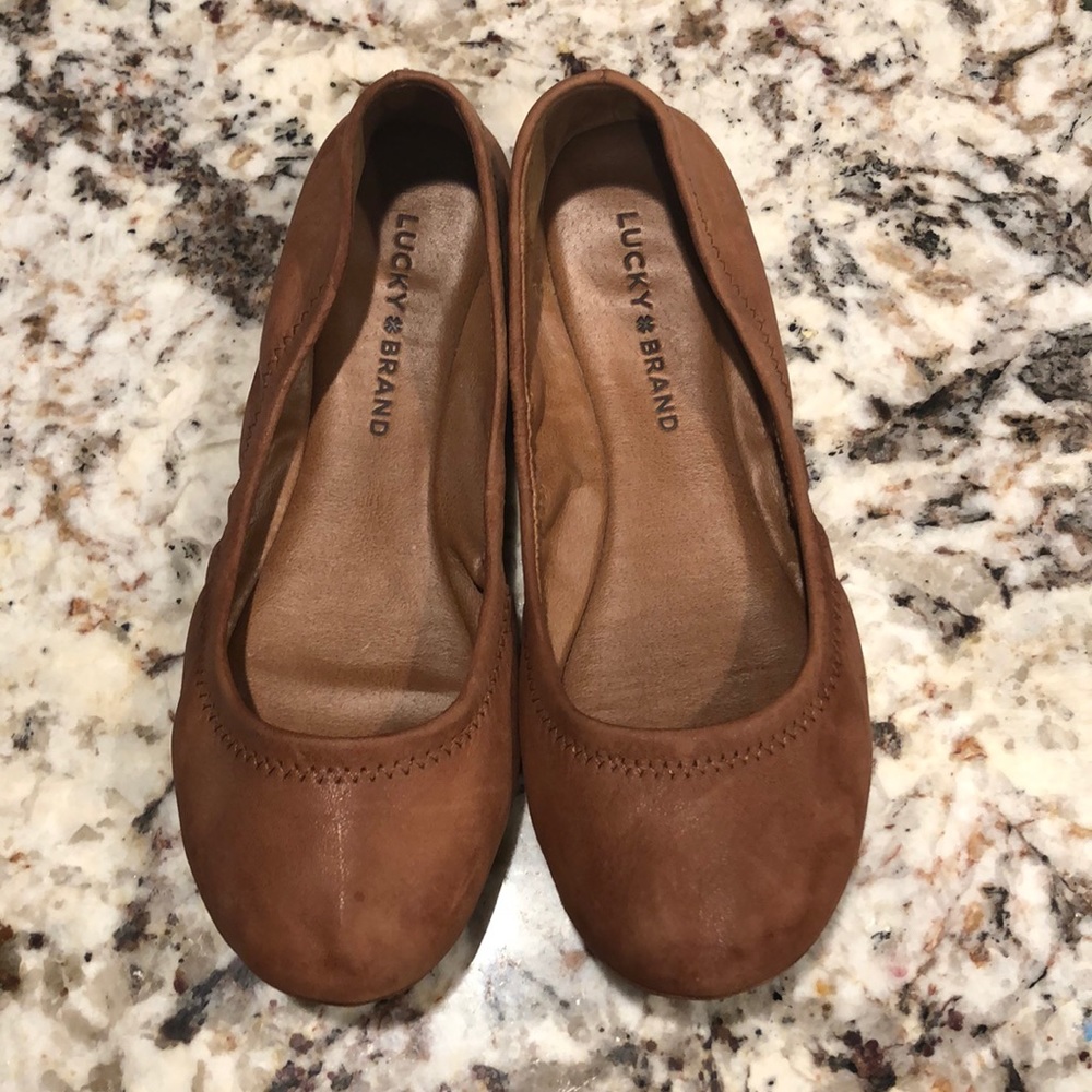 Lucky Brand Brown Flats